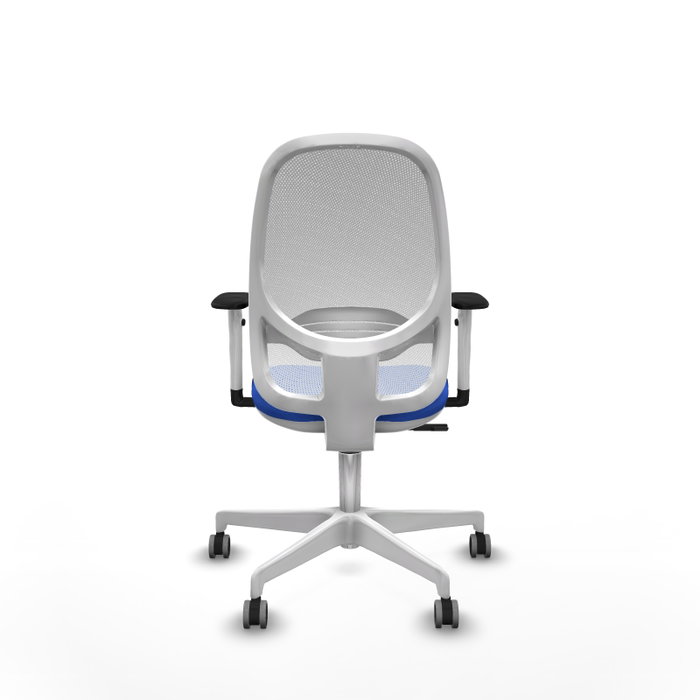 PIQUERAS Y CRESPO Silla de oficina Cilanco con mecanismo Sincro, Azul y Blanco PIQUERAS Y CRESPO Silla de oficina Cilanco con mecanismo Sincro, Azul y Blanco