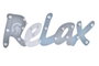DKD Home Decor Decoración Madera LED Relax Azul