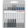 Bosch Surtido Básico Hojas Sierra de Calar Metal Madera 10 Piezas T 119 BO T 119 B T 111 C T 218 A T 118 G T 118 A T 118 B