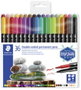 Staedtler Rotulador Permanente 3187 Design Journey Doble Punta, 36 Unidades Colores Surtidos