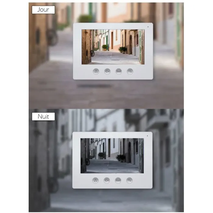 Kyf KYF1714615894765 Videoportero Cableado con Conexión Wi-Fi y Pantalla Táctil de 7 Pulgadas