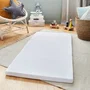 Colchón de viaje para bebé - Plegable - 60x120x4 cm - Plegable: ideal para dormir más - Funda desenfundable