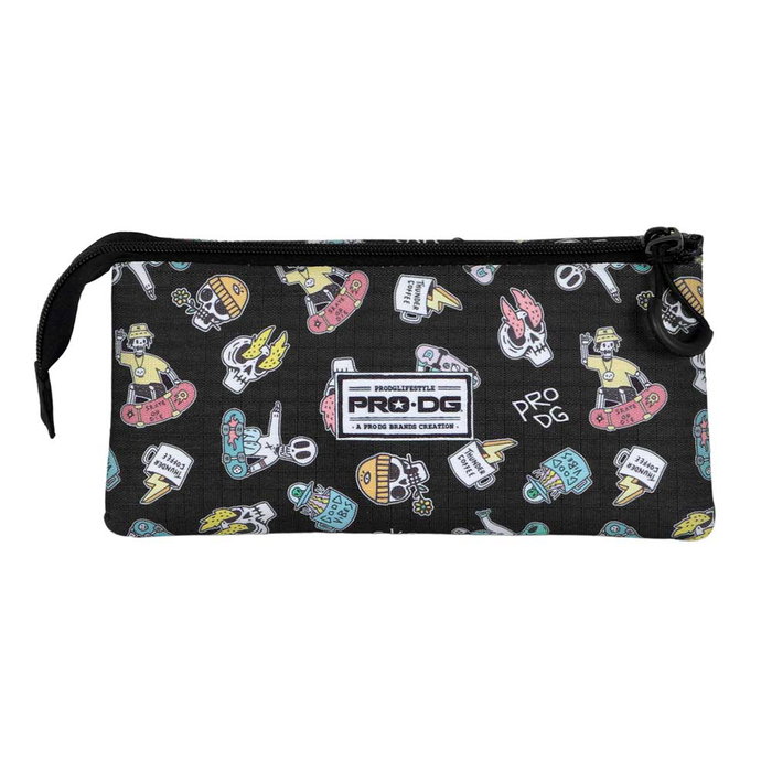 Pro-Dg Estuche Portatodo Triple Underground Negro