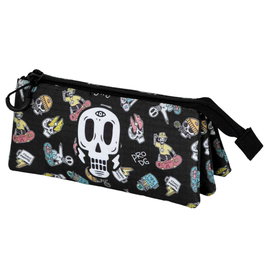 Pro-Dg Estuche Portatodo Triple Underground Ripstop Repelente Liquidos Negro 1L 23.5x10x5 cm