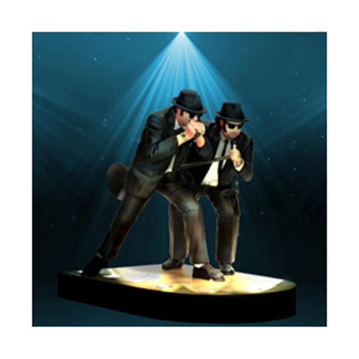 SD Toys Figura de Jake y Elwood de The Blues Brothers con Peana con Luz