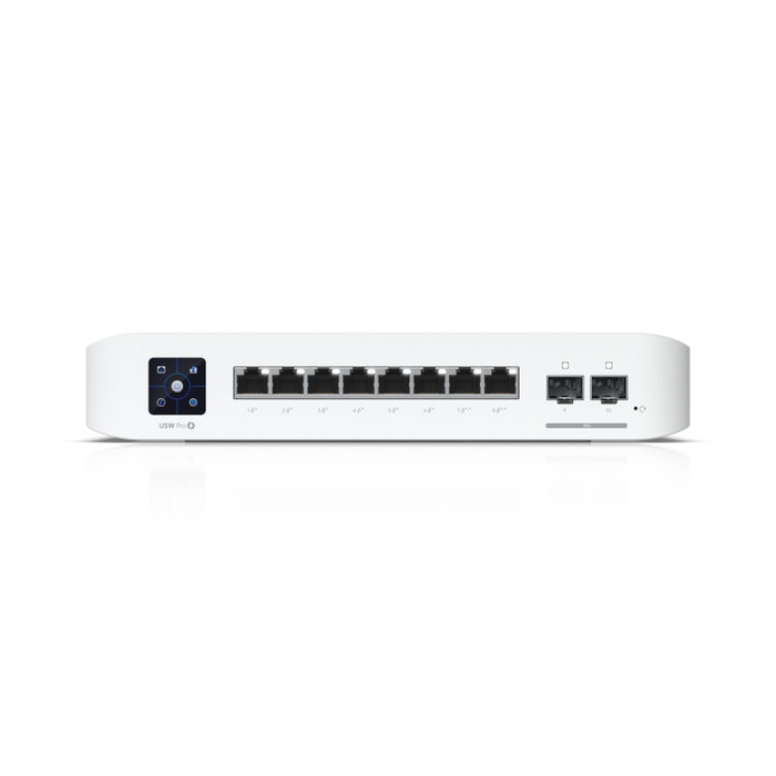 Ubiquiti UniFi USW-PRO-8-POE Switch Gestionado L2/L3 con 8 Puertos PoE de 120W Blanco Ubiquiti UniFi USW-PRO-8-POE Switch Gestionado L2/L3 con 8 Puertos PoE de 120W Blanco