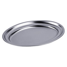 Margaix Fuente Oval Berlin 80 cm, Fuente de Acero Inoxidable para Orfebrería