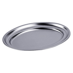 Margaix Fuente Oval Berlin 80 cm, Fuente de Acero Inoxidable para Orfebrería