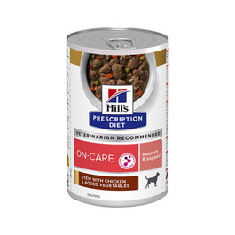 Hill's Prescription Diet Canine Oncare Pollo y Estofado, 12 latas de 354 g