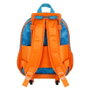 Naruto Mochila Infantil 3D con Ruedas Pequeña Azul