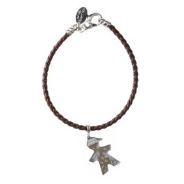Lotus Pulsera de Plata con Grabado LP-1110-2-3