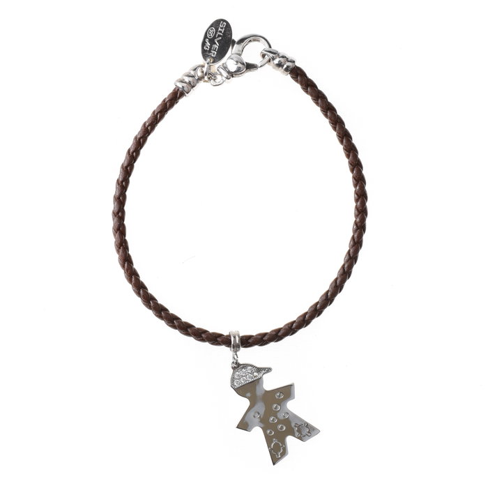 Lotus Pulsera de Plata con Grabado LP-1110-2-3 Lotus Pulsera de Plata con Grabado LP-1110-2-3