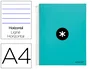 Antartik Cuaderno Espiral A4 Forrado 120 Hojas 90gr Color Menta Horizontal