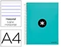 Antartik Cuaderno Espiral A4 Forrado 120 Hojas 90gr Color Menta Horizontal