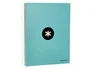 Antartik Cuaderno Espiral A4 Forrado 120 Hojas 90gr Color Menta Horizontal
