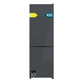 Cecotec Bolero CoolMarket Combi 322i Grey Glass D