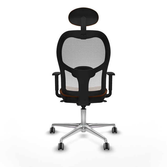 PIQUERAS Y CRESPO Silla de oficina Jorquera Marrón y Blanco PIQUERAS Y CRESPO Silla de oficina Jorquera Marrón y Blanco