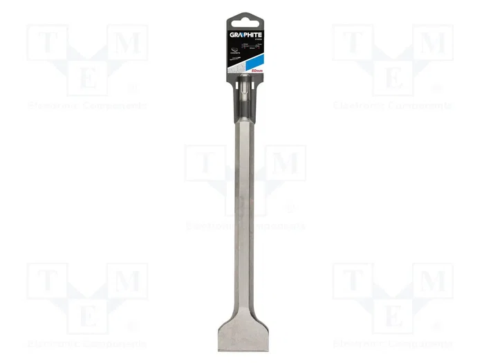 GRAPHITE Cincel Plano SDS-Plus® de 350 mm con Punta de 50 mm GRAPHITE Cincel Plano SDS-Plus® de 350 mm con Punta de 50 mm