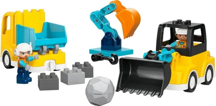 LEGO DUPLO Vehículos de Construcción 3 en 1 10475 LEGO DUPLO Vehículos de Construcción 3 en 1 10475
