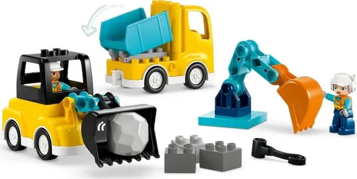 LEGO DUPLO Vehículos de Construcción 3 en 1 10475 LEGO DUPLO Vehículos de Construcción 3 en 1 10475