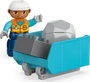LEGO DUPLO Vehículos de Construcción 3 en 1 10475