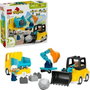 LEGO DUPLO Vehículos de Construcción 3 en 1 10475