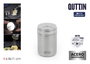 Inde Quttin Bote para Especias de Acero Inoxidable, Pack de 24 Unidades