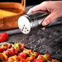 Inde Quttin Bote para Especias de Acero Inoxidable, Pack de 24 Unidades