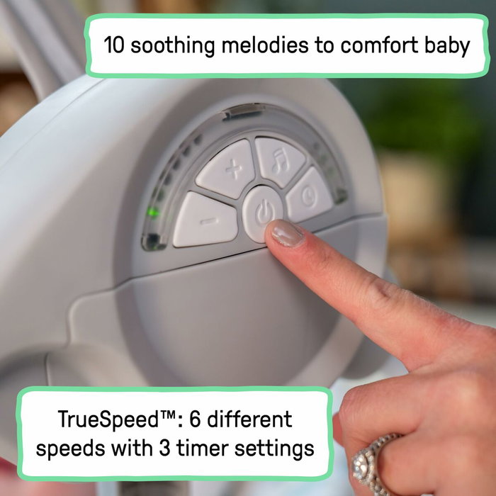 Hamaca para Bebé Ingenuity Gris 54,6 x 79 x 65 cm