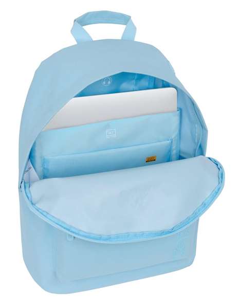 Kappa Basics Mochila para Portatil 14,1" Celeste 31x41x16 cm