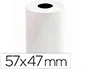 Q-connect Rollo Sumadora Termico 57 mm Ancho x 47mm Diametro (Sin Bisfenol A)