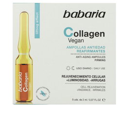 Babaria Colágeno Vegano Ampollas Reafirmante Intenso 5 x 2 ml Tratamiento Facial Antiedad Lifting