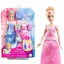 Disney Princess Muñeca Cenicienta con 2 Trajes y 7 Accesorios - A Partir de 3 Años