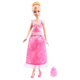 MATTEL Muñeca Cenicienta Historias Mágicas 2 en 1 Disney Princess