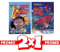Panini España S.A. 2x1 Moon Girl y Dinosaurio Diabólico 05 + 07