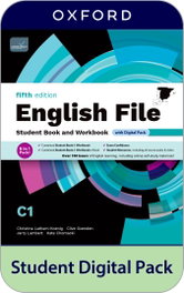 OXFORD UNIVERSITY PRESS, ENGLISH FILE C1.1 5A.ED. STUDENT+WORKBOOK WITHOUT KEY - OXFORD UNIVERSITY PRESS