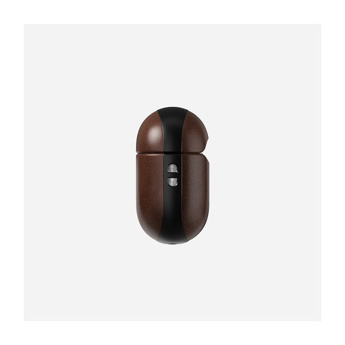 Nomad Modern Leather Case Funda de Cuero Marrón para Apple AirPods Pro 2, Material: Cuero, Microfibra y Policarbonato Nomad Modern Leather Case Funda de Cuero Marrón para Apple AirPods Pro 2, Material: Cuero, Microfibra y Policarbonato