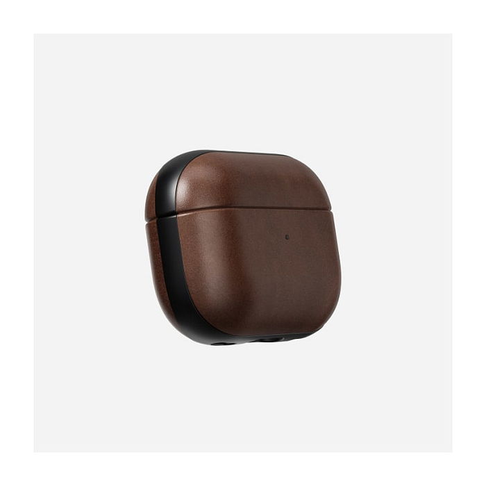 Nomad Modern Leather Case Funda de Cuero Marrón para Apple AirPods Pro 2, Material: Cuero, Microfibra y Policarbonato Nomad Modern Leather Case Funda de Cuero Marrón para Apple AirPods Pro 2, Material: Cuero, Microfibra y Policarbonato