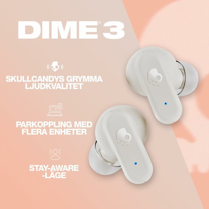 Skullcandy Dime 3 True Wireless Stereo Blanco