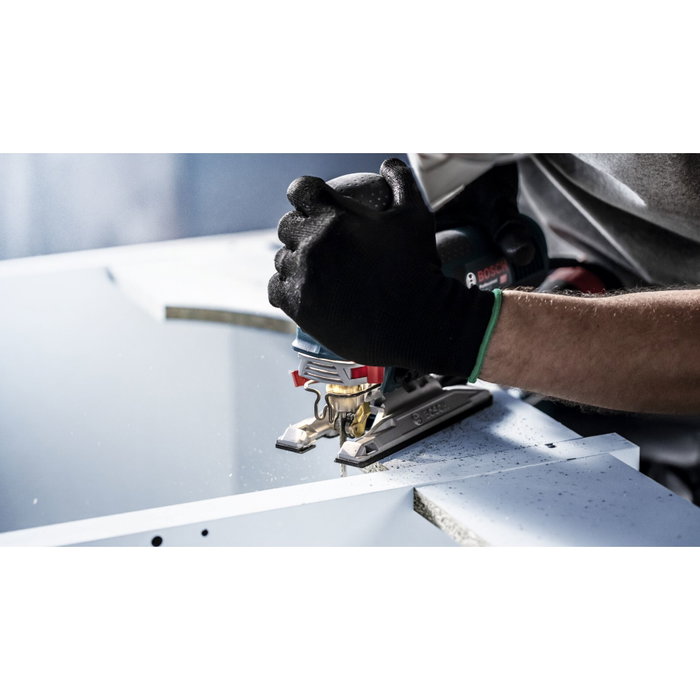 Bosch EXPERT T308BFP Hojas de sierra caladora para madera dura, corte limpio por ambos lados, 5 unidades Bosch EXPERT T308BFP Hojas de sierra caladora para madera dura, corte limpio por ambos lados, 5 unidades