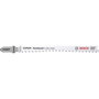 Bosch EXPERT T308BFP Hojas de sierra caladora para madera dura, corte limpio por ambos lados, 5 unidades