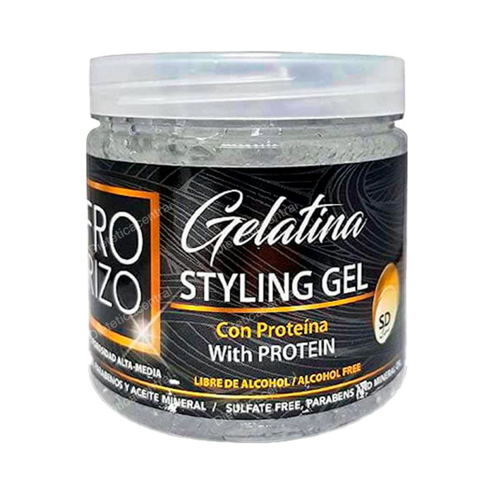 Afro And Rizo Gelatina con Proteína 16oz Afro And Rizo Gelatina con Proteína 16oz