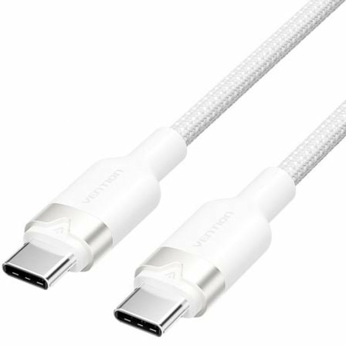 Vention Cable USB 2.0 Tipo-C a Tipo-C TRDWH 2m Blanco 60W