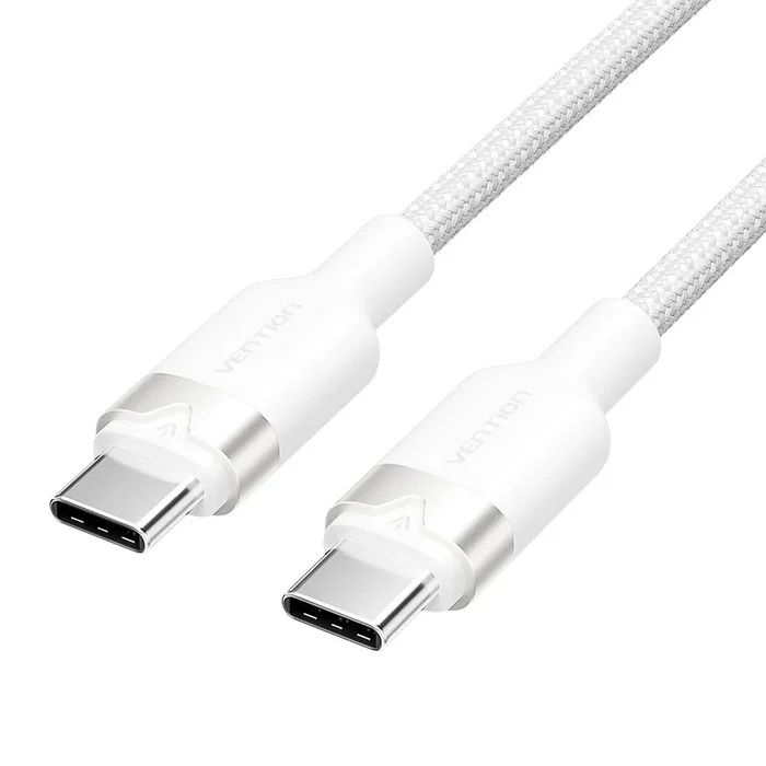 Vention Cable USB-C a USB-C 2.0 60W 2m Blanco Vention Cable USB-C a USB-C 2.0 60W 2m Blanco