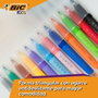 Bic Kids Comfort Jumbo Pack de 12 Rotuladores con Tinta Lavable