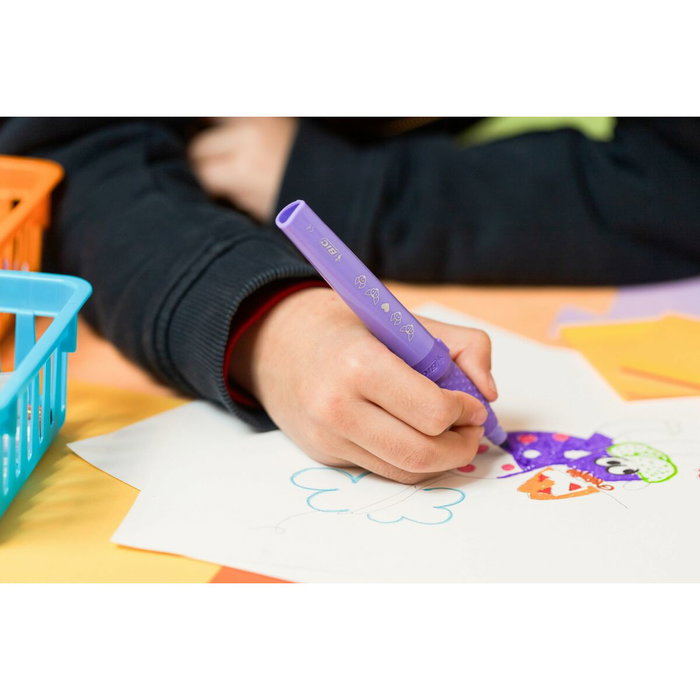 Bic Kids Comfort Jumbo Pack de 12 Rotuladores con Tinta Lavable