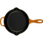 Le Creuset Sartén multiuso de hierro fundido 23 cm, Rojo/Negro