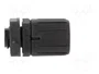 HELLERMANNTYTON Conector final recto HelaGuard M12 negro