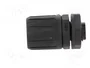 HELLERMANNTYTON Conector final recto HelaGuard M12 negro