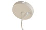 DKD Home Decor Lámpara de Techo de Fibra Bolas Blanco